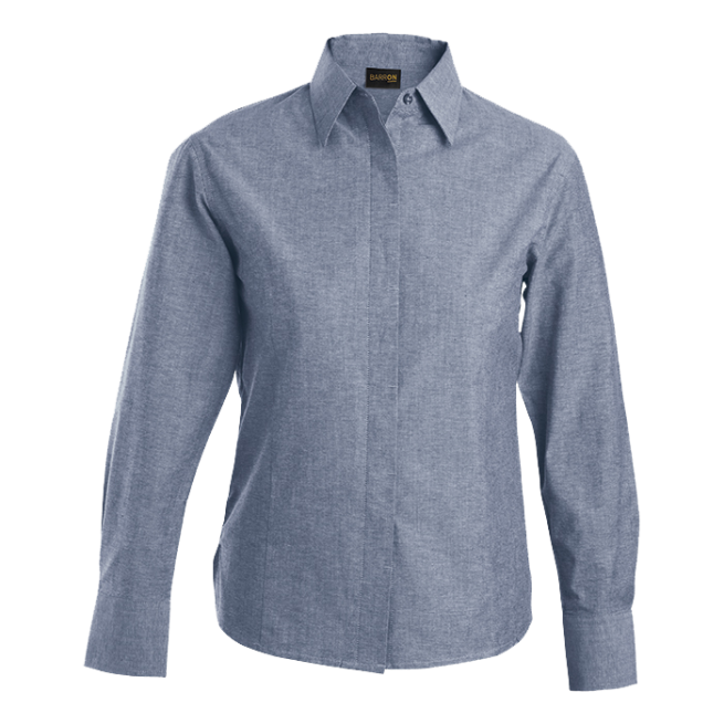 Oxford Blouse Long Sleeve Ladies