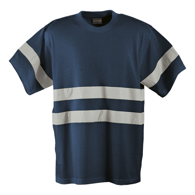 150g Poly Cotton Safety T-Shirt with tape