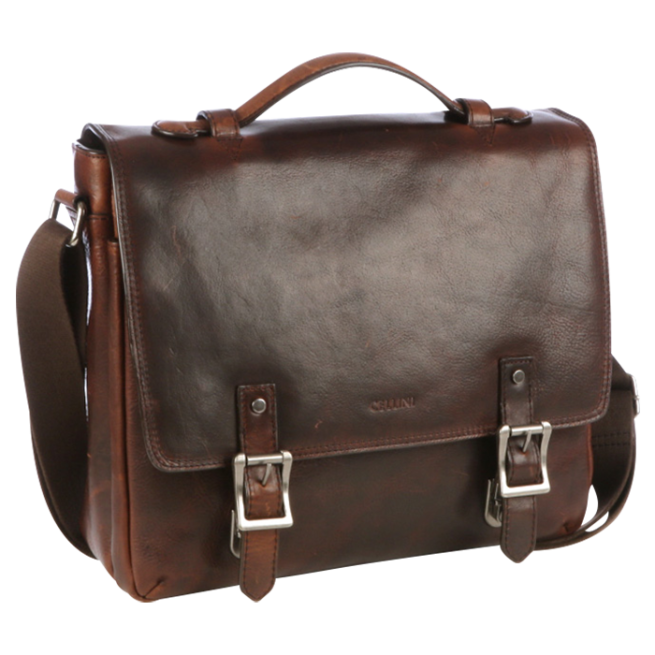 Cellini Woodridge Messenger Briefcase